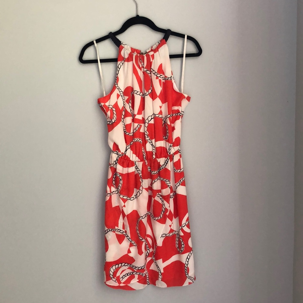 Orange Natical Lilly Pulitzer Dress - Picture 1 of 7